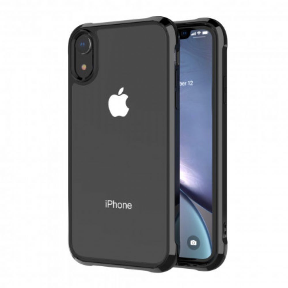 Handyhülle Für iPhone XR Transparente Leeu-schutzkissen