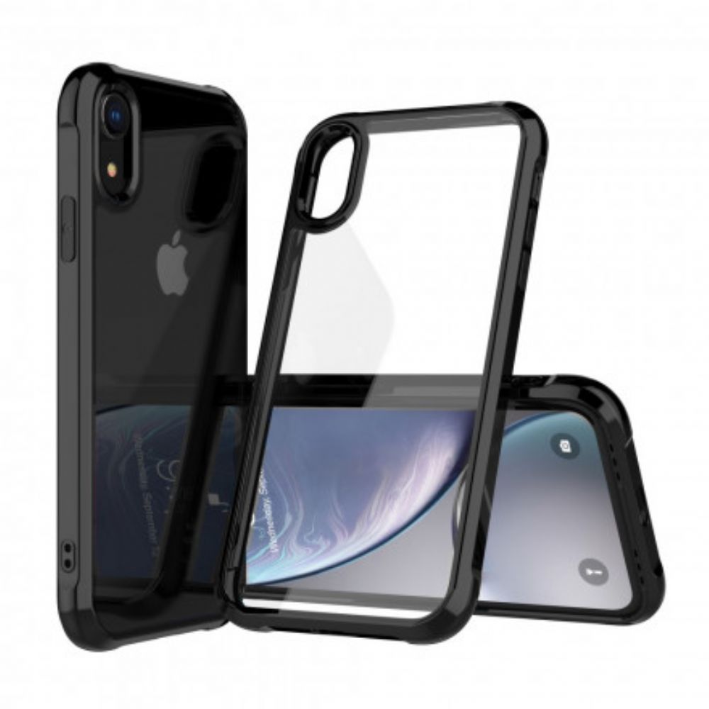 Handyhülle Für iPhone XR Transparente Leeu-schutzkissen