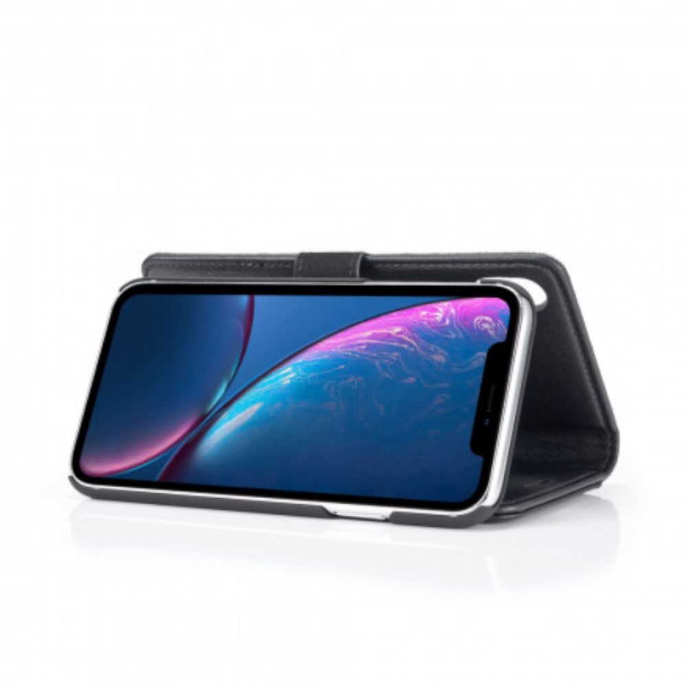 Hülle Flip Case Für iPhone XR Dg.ming Abnehmbar