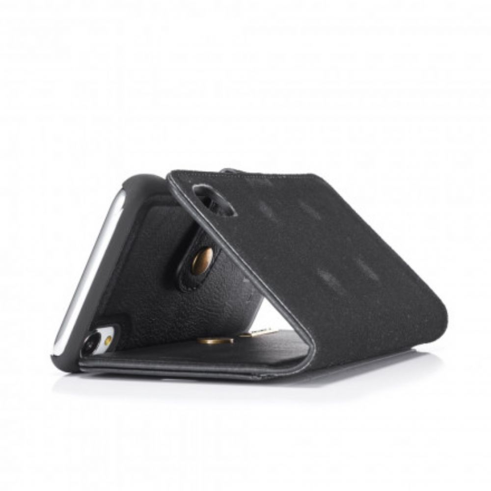 Hülle Flip Case Für iPhone XR Dg.ming Abnehmbar