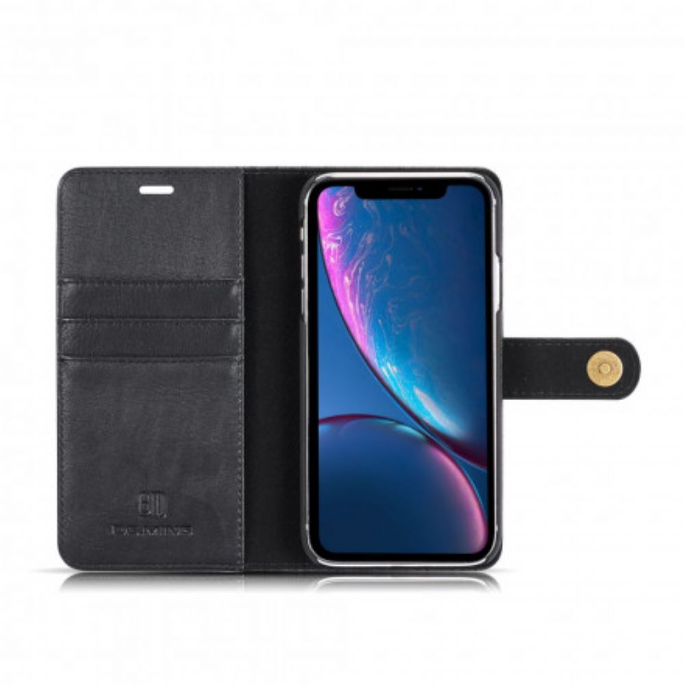 Hülle Flip Case Für iPhone XR Dg.ming Abnehmbar