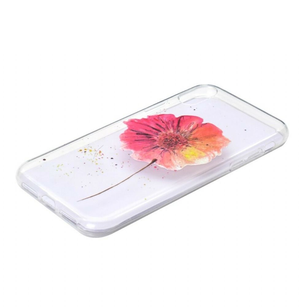 Hülle Für iPhone XR Nahtloses Aquarell-blumenmuster