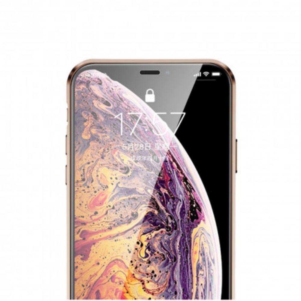 Hülle Für iPhone XR Vorder- Und Rückseite Aus Gehärtetem Glas