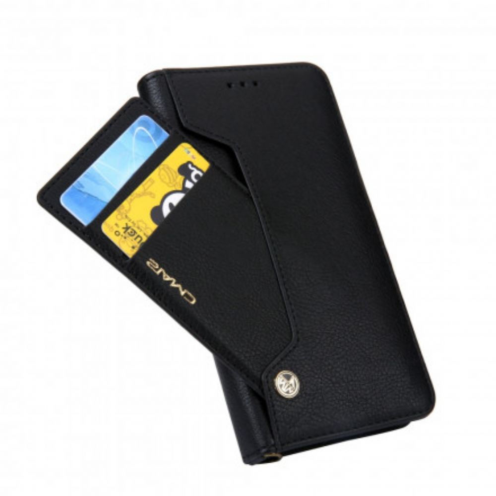 Schutzhülle Für iPhone XR Flip Case Cmai2 Multi-card-ledereffekt