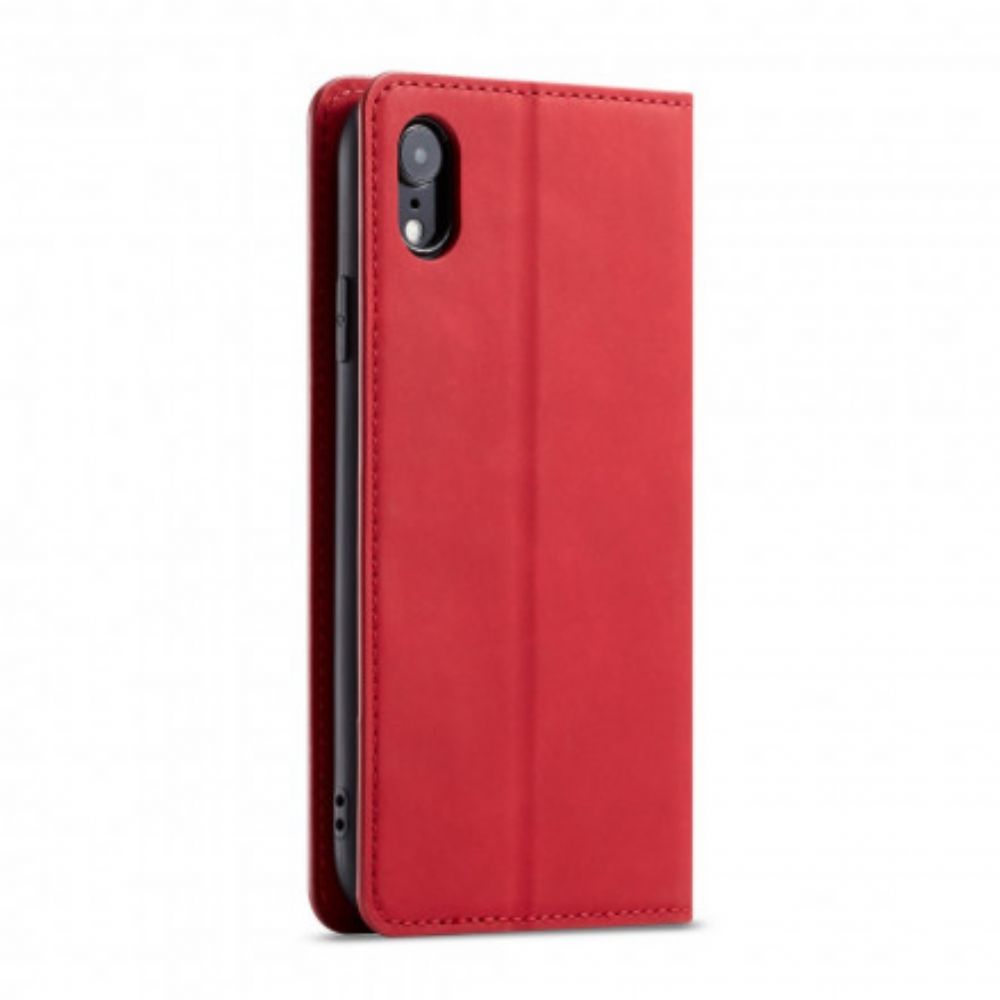 Schutzhülle Für iPhone XR Flip Case Ledereffekt Vorderw