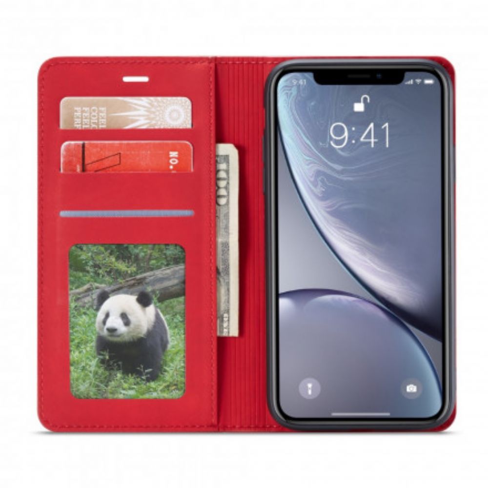 Schutzhülle Für iPhone XR Flip Case Ledereffekt Vorderw