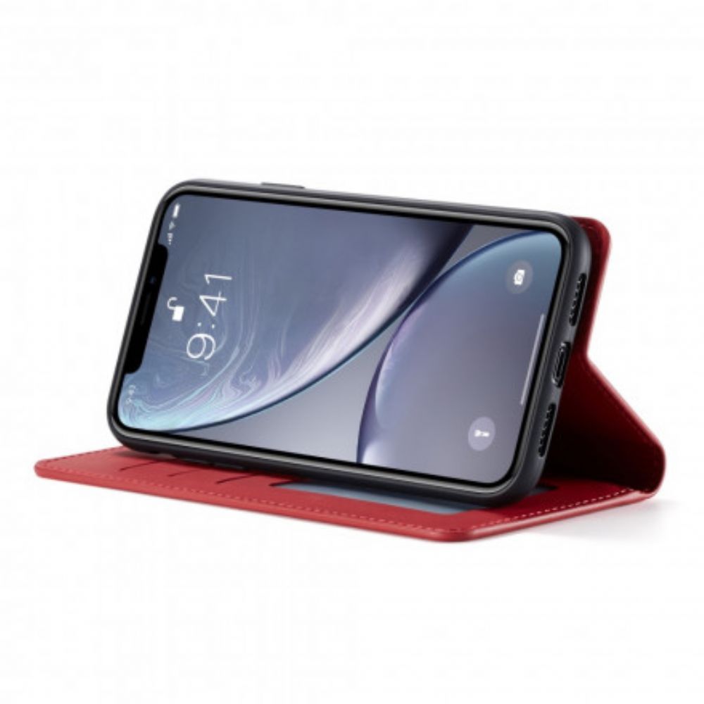 Schutzhülle Für iPhone XR Flip Case Ledereffekt Vorderw