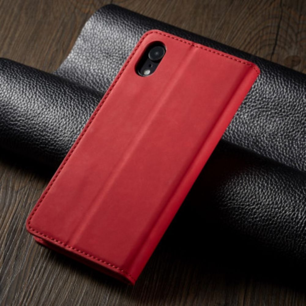 Schutzhülle Für iPhone XR Flip Case Ledereffekt Vorderw