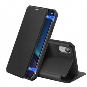 Schutzhülle Für iPhone XR Flip Case Skin X-serie Dux Ducis