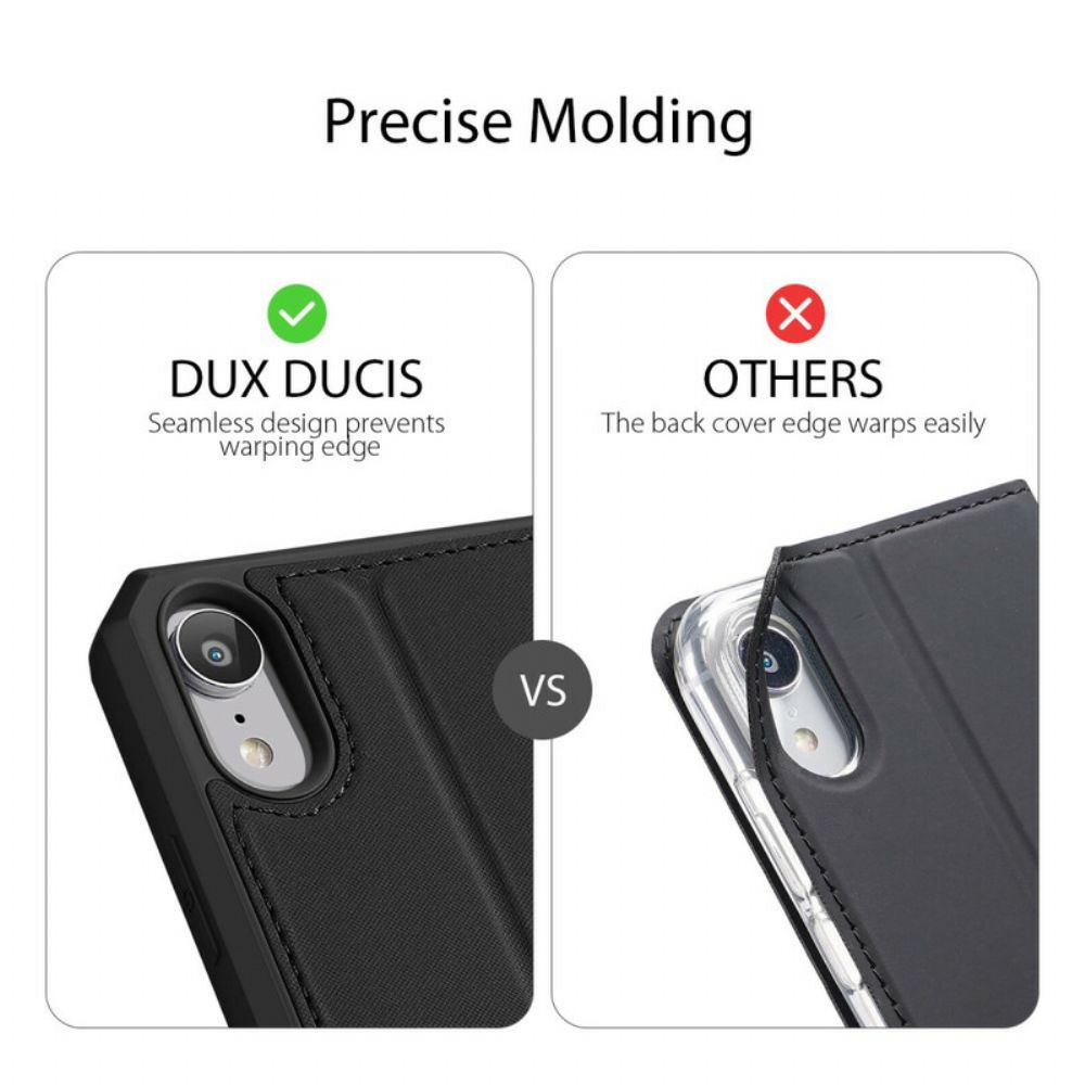 Schutzhülle Für iPhone XR Flip Case Skin X-serie Dux Ducis