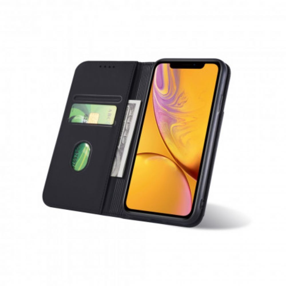 Schutzhülle Für iPhone XR Flip Case Stützkartenhalter