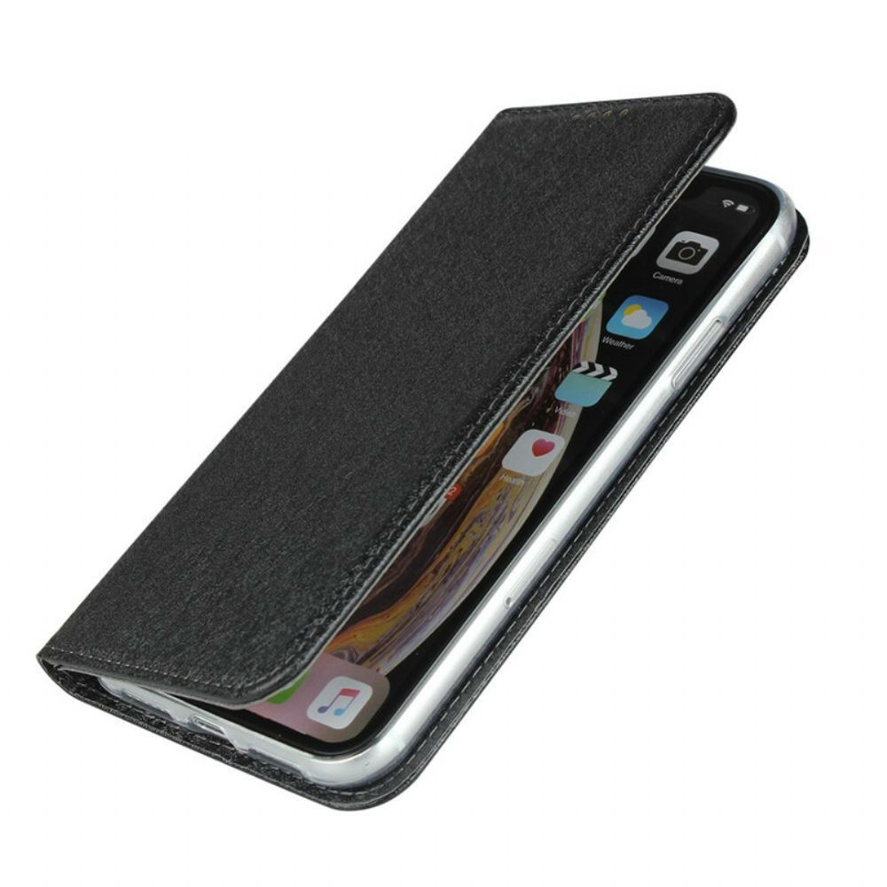 Schutzhülle Für iPhone XR Flip Case Weicher Lederstil Mit Riemen