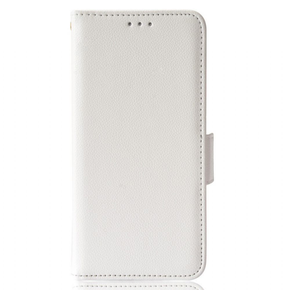 Flip Case Für Vivo V21 5G Flip Case Doppelte Neue Farbklappe