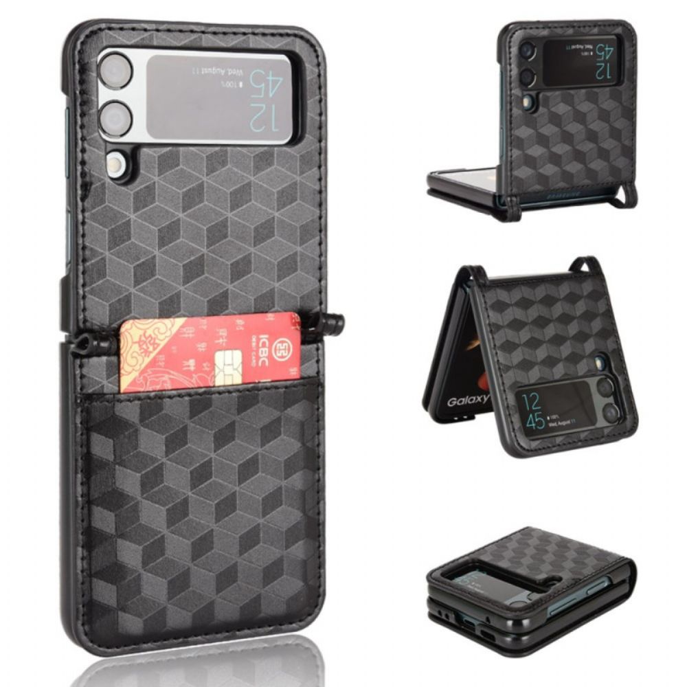 Handyhülle Für Samsung Galaxy Z Flip 4 Flip Case 3d-würfel