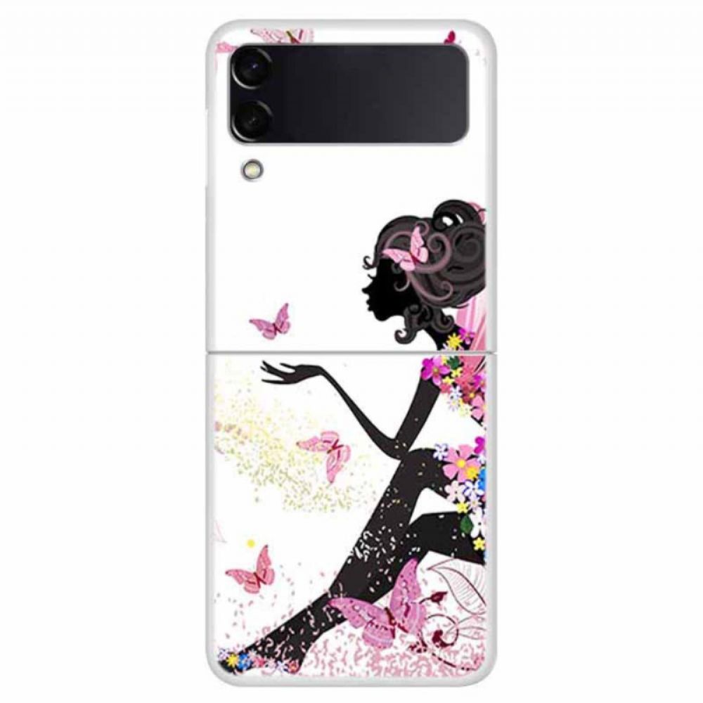 Handyhülle Für Samsung Galaxy Z Flip 4 Flip Case Blumenfee