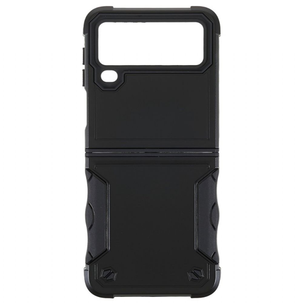 Handyhülle Für Samsung Galaxy Z Flip 4 Flip Case Button-hybrid