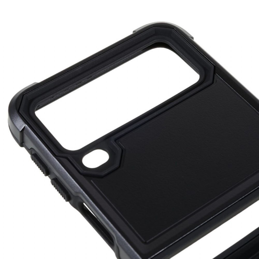 Handyhülle Für Samsung Galaxy Z Flip 4 Flip Case Button-hybrid