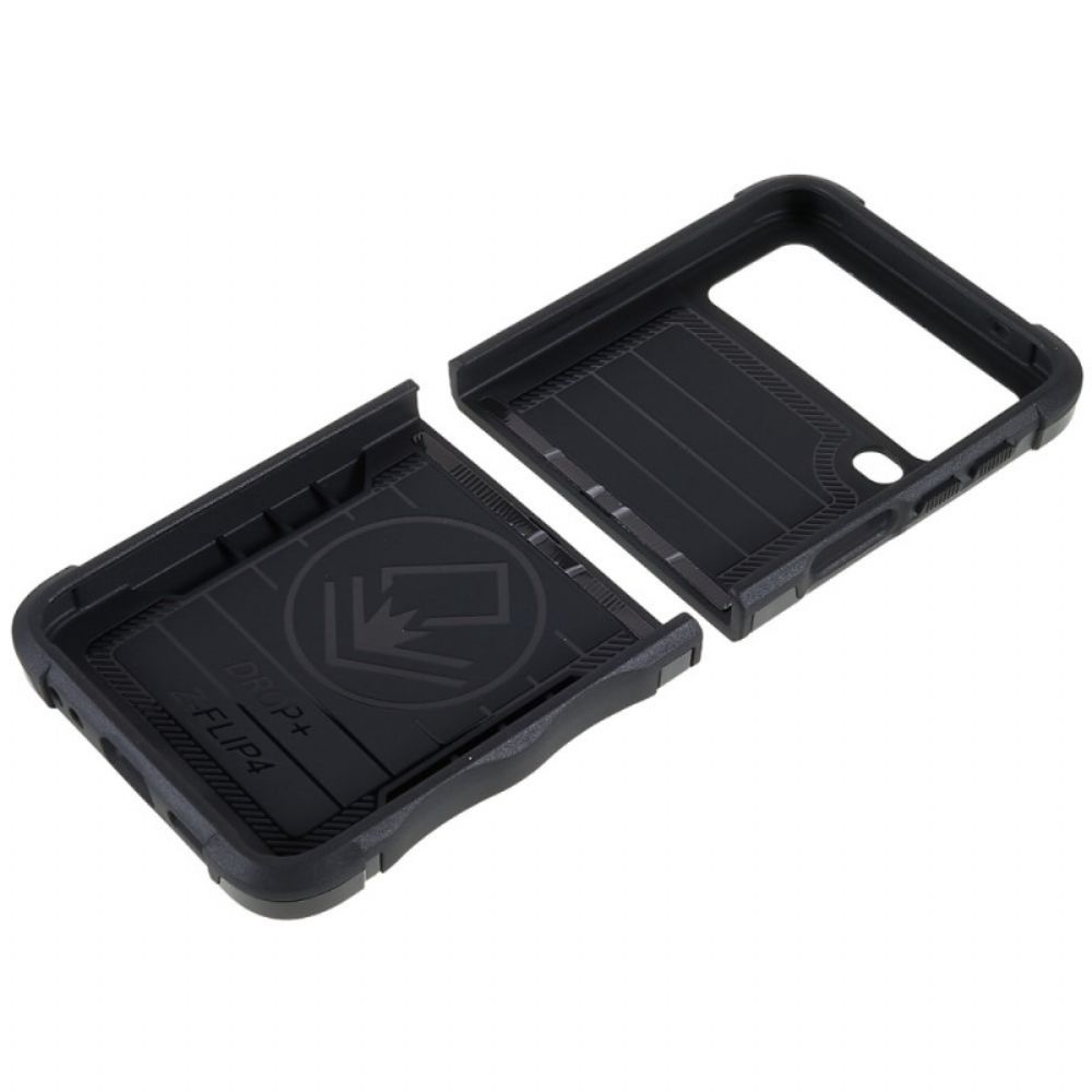 Handyhülle Für Samsung Galaxy Z Flip 4 Flip Case Button-hybrid