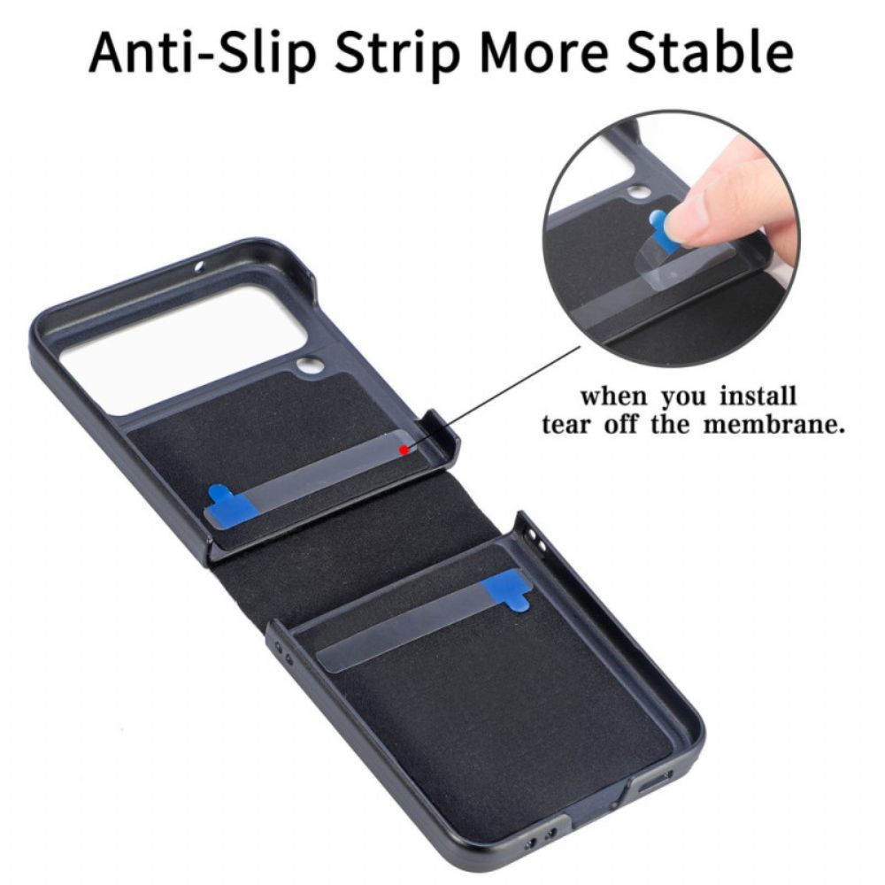 Handyhülle Für Samsung Galaxy Z Flip 4 Flip Case Geometrische Linien