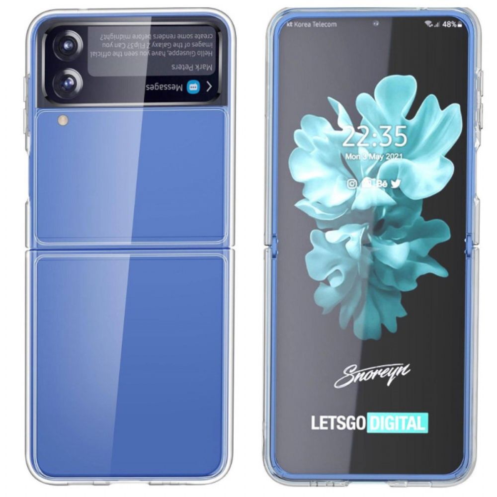 Handyhülle Für Samsung Galaxy Z Flip 4 Flip Case Kristall