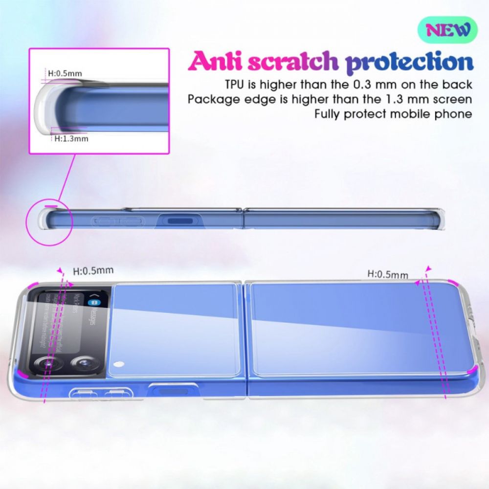 Handyhülle Für Samsung Galaxy Z Flip 4 Flip Case Kristall