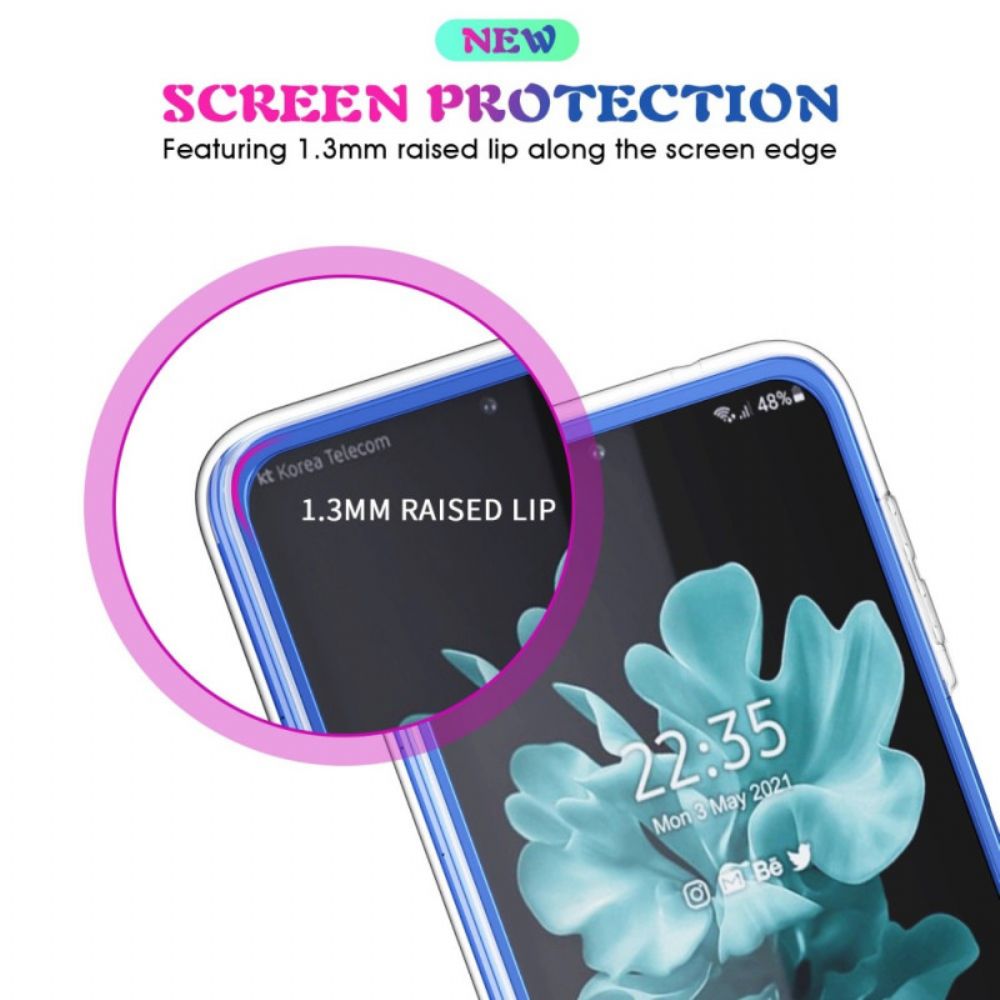 Handyhülle Für Samsung Galaxy Z Flip 4 Flip Case Kristall