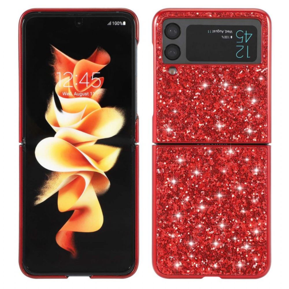 Handyhülle Für Samsung Galaxy Z Flip 4 Flip Case Premium-glitter