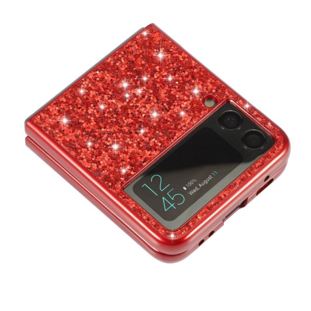 Handyhülle Für Samsung Galaxy Z Flip 4 Flip Case Premium-glitter