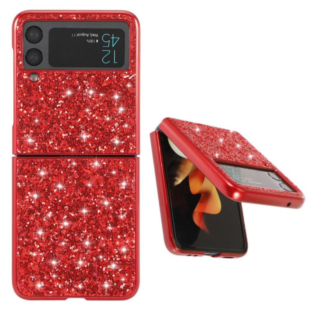 Handyhülle Für Samsung Galaxy Z Flip 4 Flip Case Premium-glitter