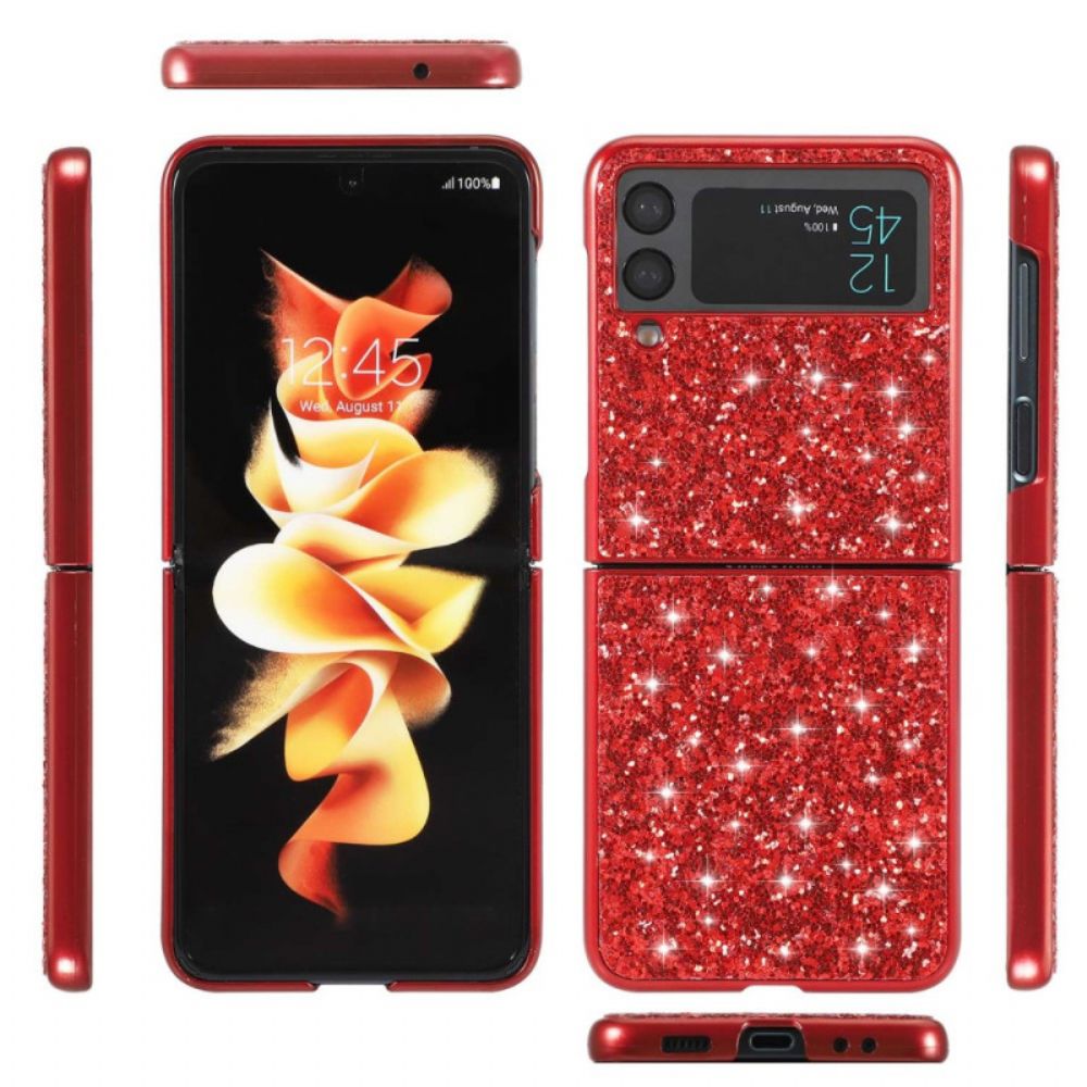 Handyhülle Für Samsung Galaxy Z Flip 4 Flip Case Premium-glitter