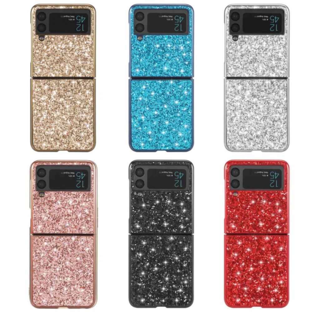 Handyhülle Für Samsung Galaxy Z Flip 4 Flip Case Premium-glitter