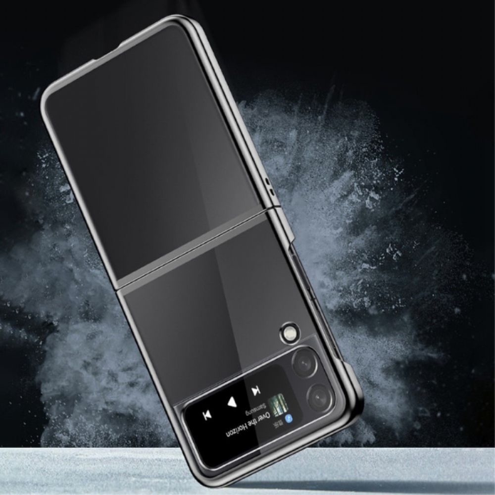 Handyhülle Für Samsung Galaxy Z Flip 4 Flip Case Transparente Farbige Konturen