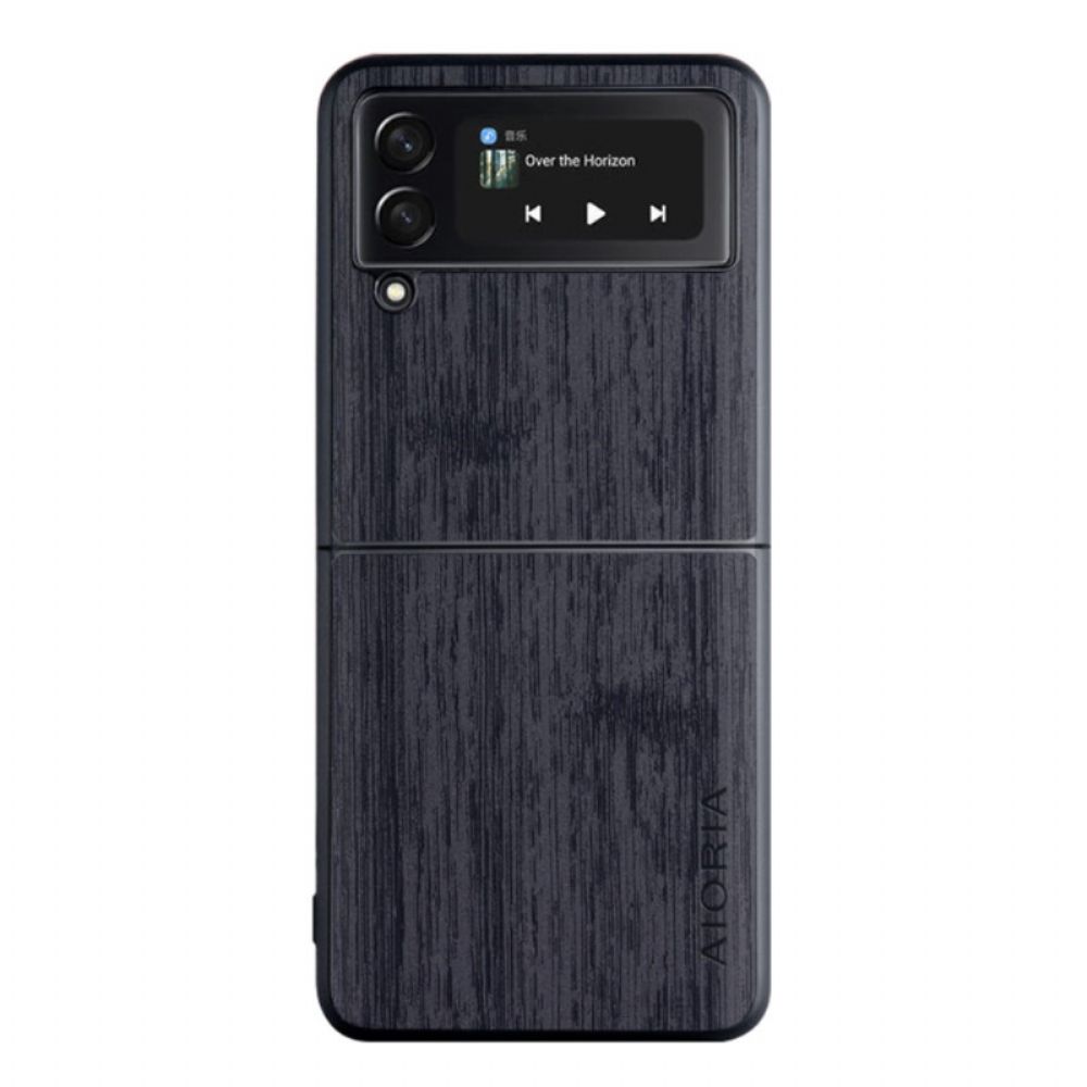 Hülle Für Samsung Galaxy Z Flip 4 Flip Case Aioria Holz