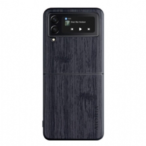 Hülle Für Samsung Galaxy Z Flip 4 Flip Case Aioria Holz