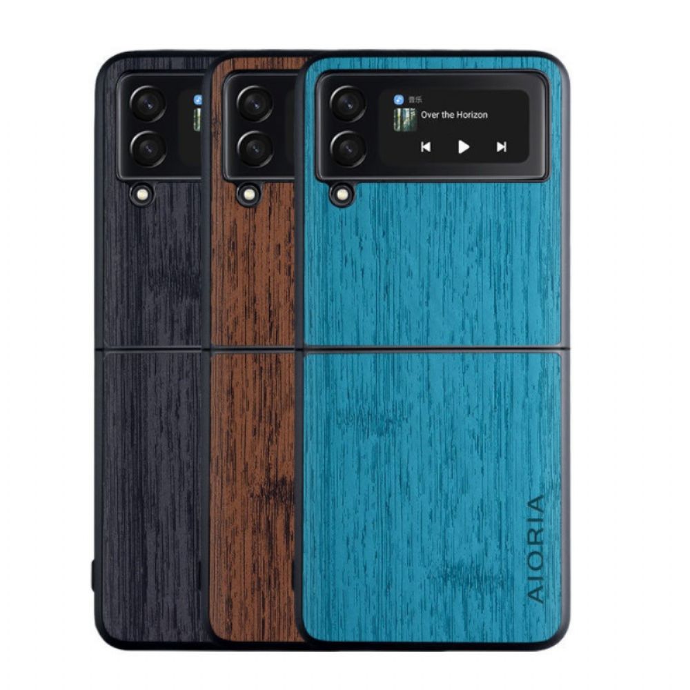 Hülle Für Samsung Galaxy Z Flip 4 Flip Case Aioria Holz