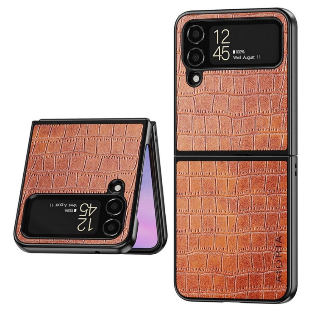 Hülle Für Samsung Galaxy Z Flip 4 Flip Case Aioria-krokodil