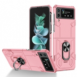 Hülle Für Samsung Galaxy Z Flip 4 Flip Case Futuristischer Widerstand