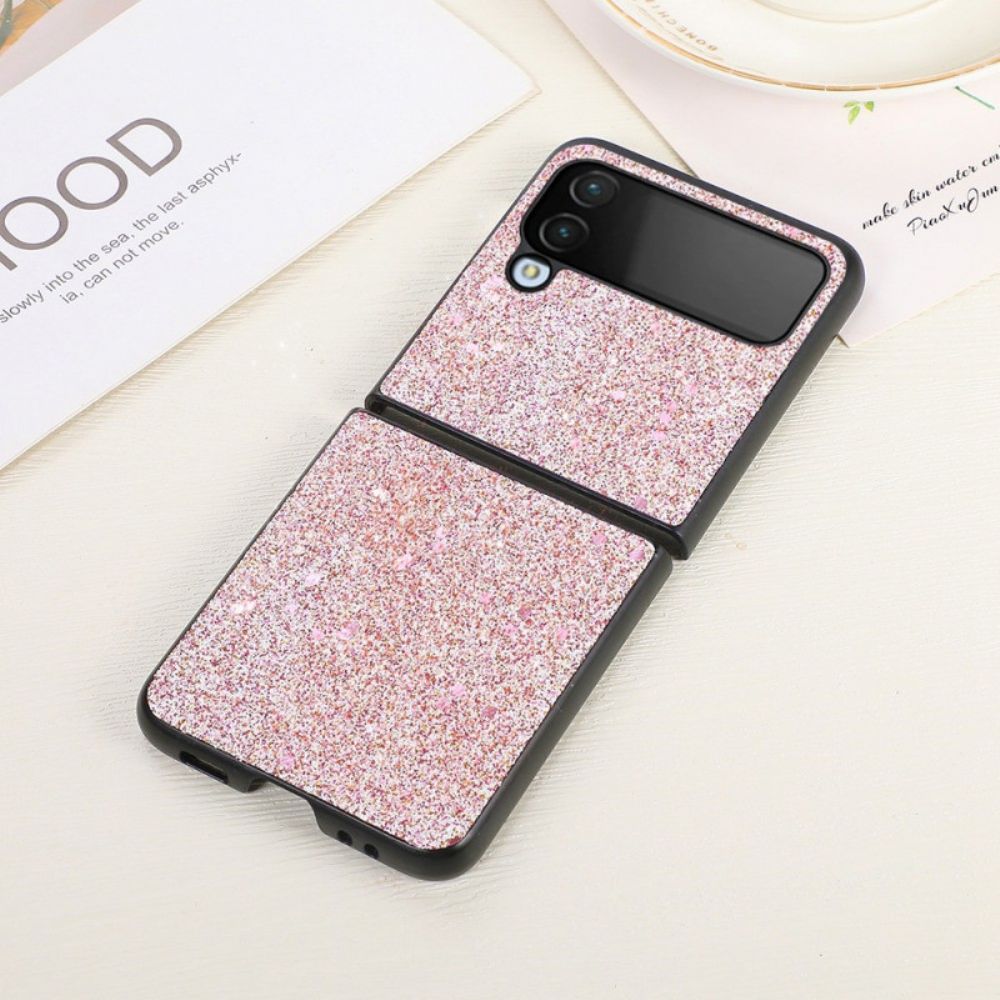 Hülle Für Samsung Galaxy Z Flip 4 Flip Case Glitzerhaut