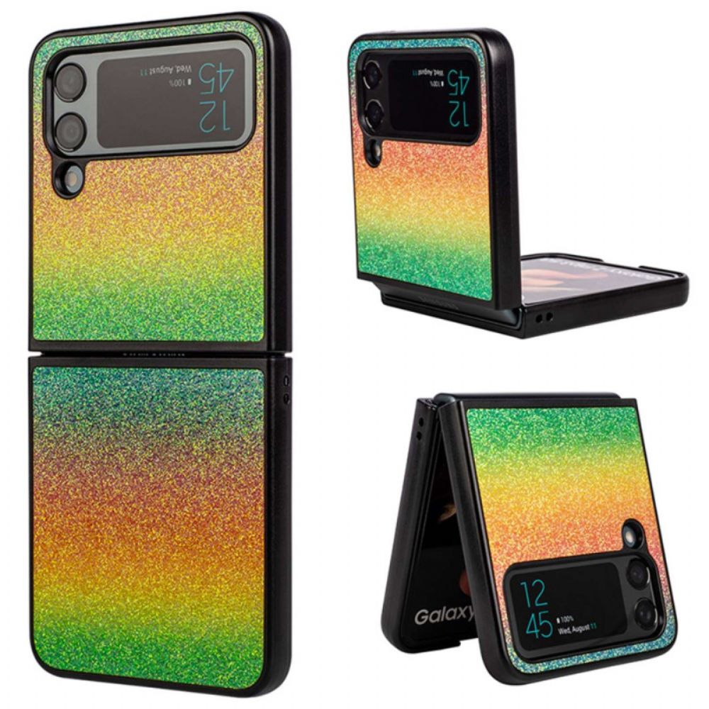 Hülle Für Samsung Galaxy Z Flip 4 Flip Case Glitzerverläufe