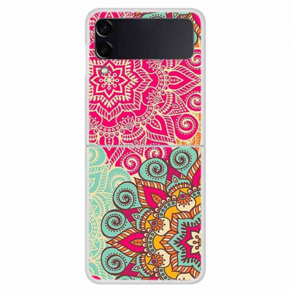 Hülle Für Samsung Galaxy Z Flip 4 Flip Case Mandala-trend