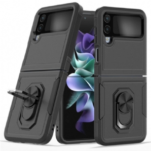 Hülle Für Samsung Galaxy Z Flip 4 Flip Case Starr Mit Ringauflage