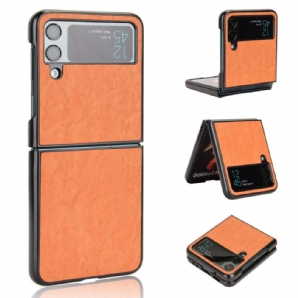 Hülle Für Samsung Galaxy Z Flip 4 Flip Case Weicher Ledereffekt