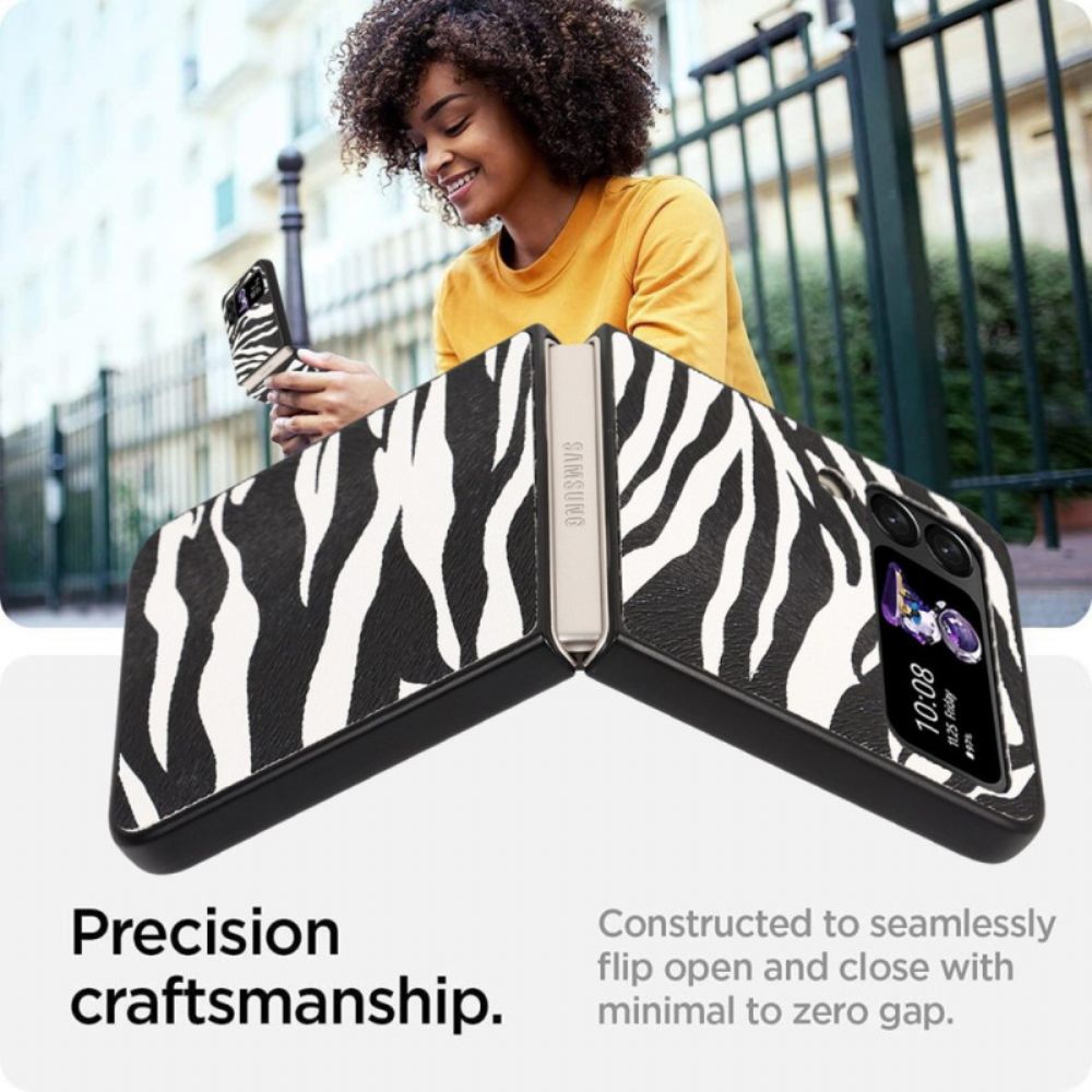 Hülle Für Samsung Galaxy Z Flip 4 Flip Case Zebra