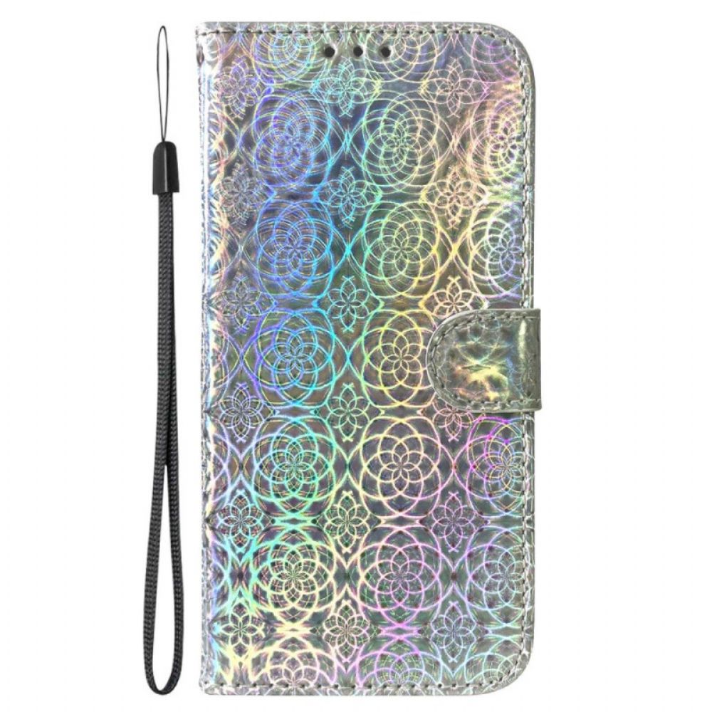 Lederhüllen Für iPhone 16 Pro Max Disco-stil