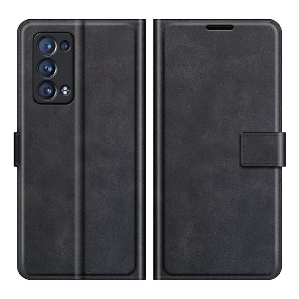 Flip Case Für Oppo Reno 6 Pro 5G Hautzarte Weichheit