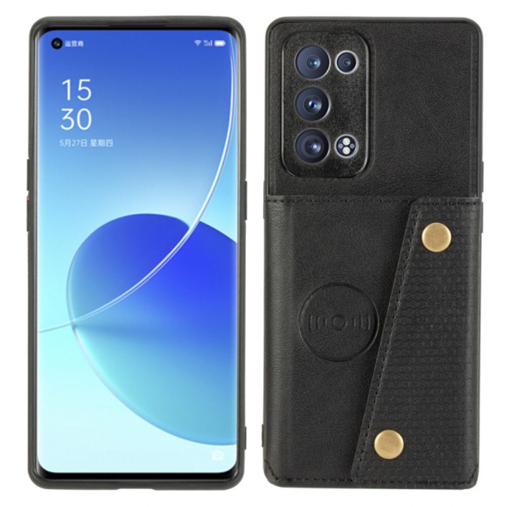 Hülle Für Oppo Reno 6 Pro 5G Prospektkartenhalter