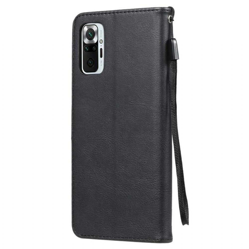 Flip Case Für Xiaomi Redmi Note 10 5G Einfarbig