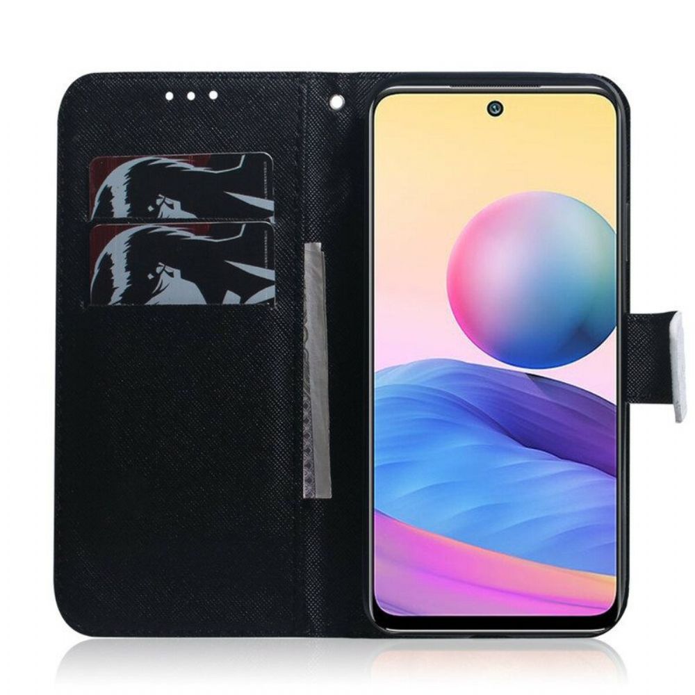 Flip Case Für Xiaomi Redmi Note 10 5G Ernesto Der Wolf