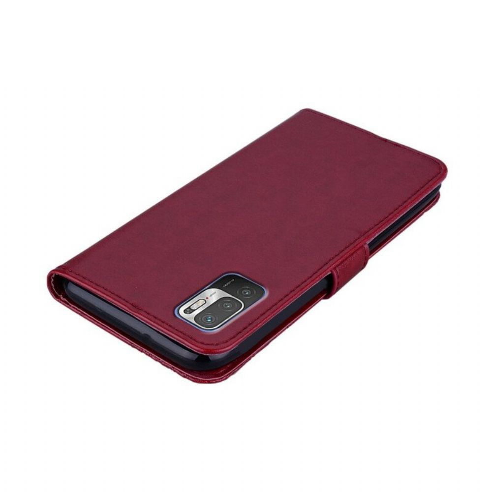 Flip Case Für Xiaomi Redmi Note 10 5G Eule Und Schlüsselband