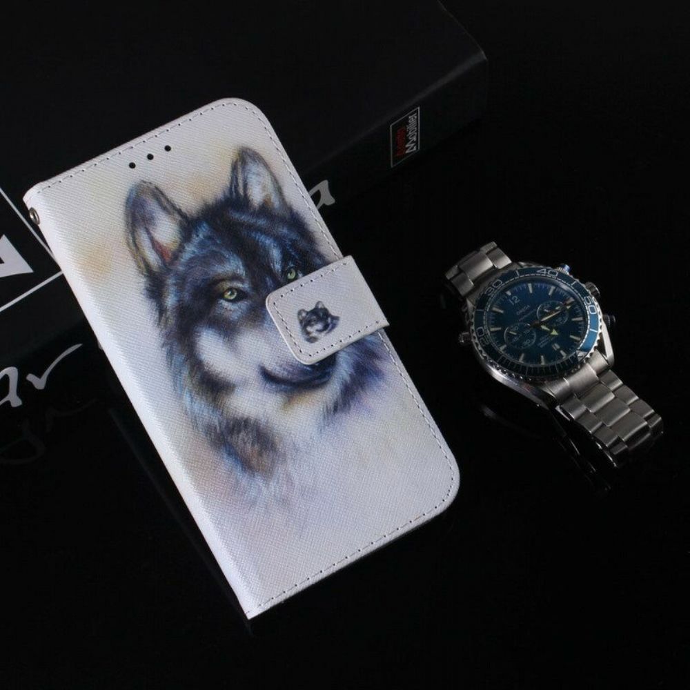 Flip Case Für Xiaomi Redmi Note 10 5G Hunde-look